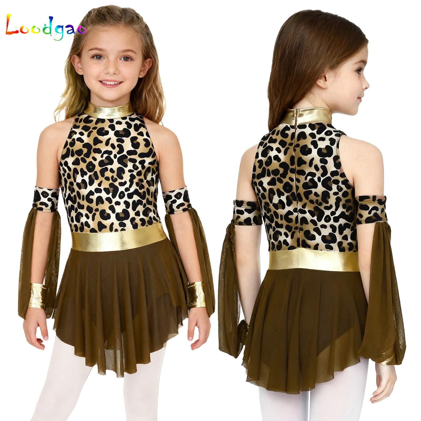 Summer Clothing For Girls - キッズ レオパード サベージ ケイブマン クロウズ 先史時代のインドの衣装