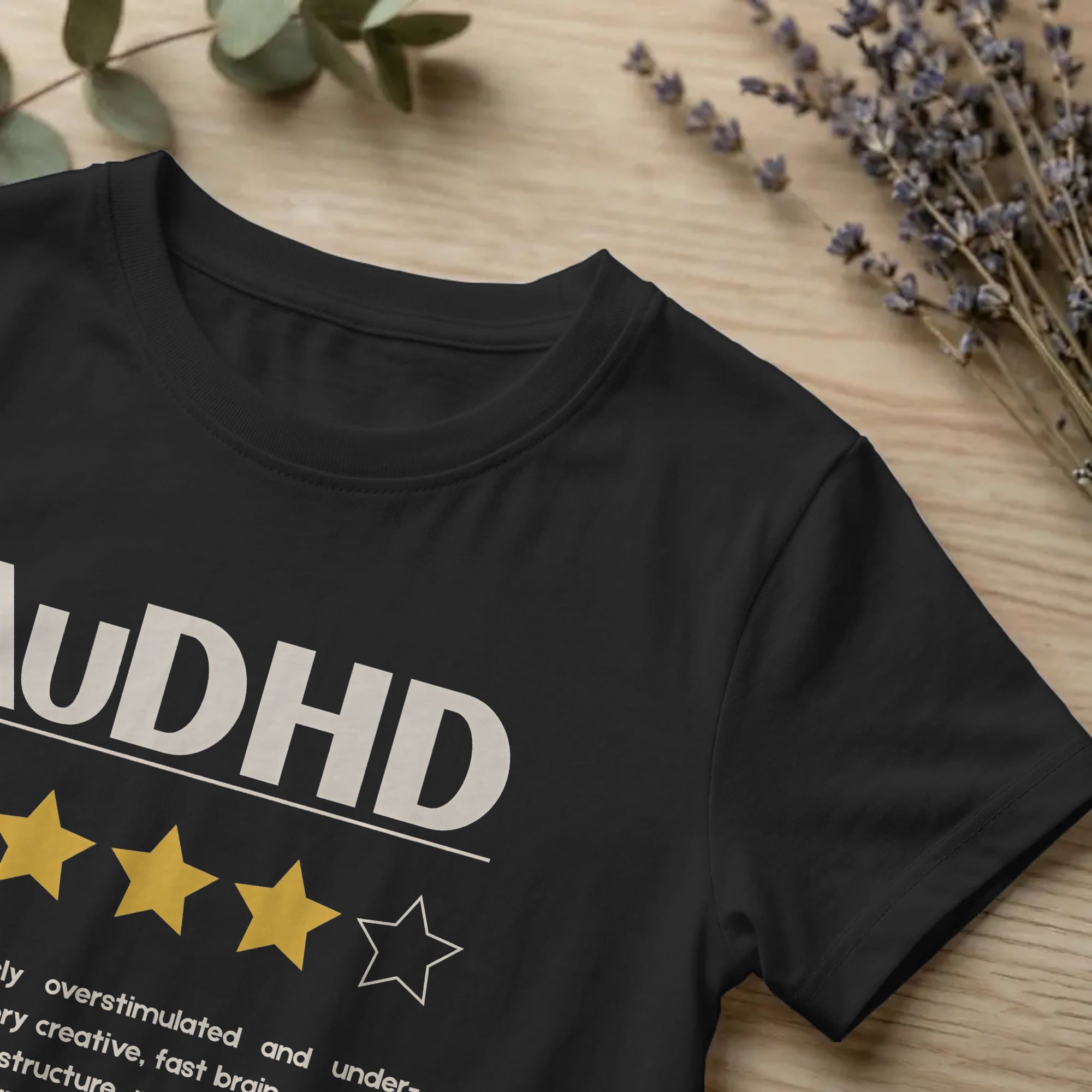 AuDHD Star Review メンタルヘルスTシャツ  - Summer Clothing Reviews のレビューと価格