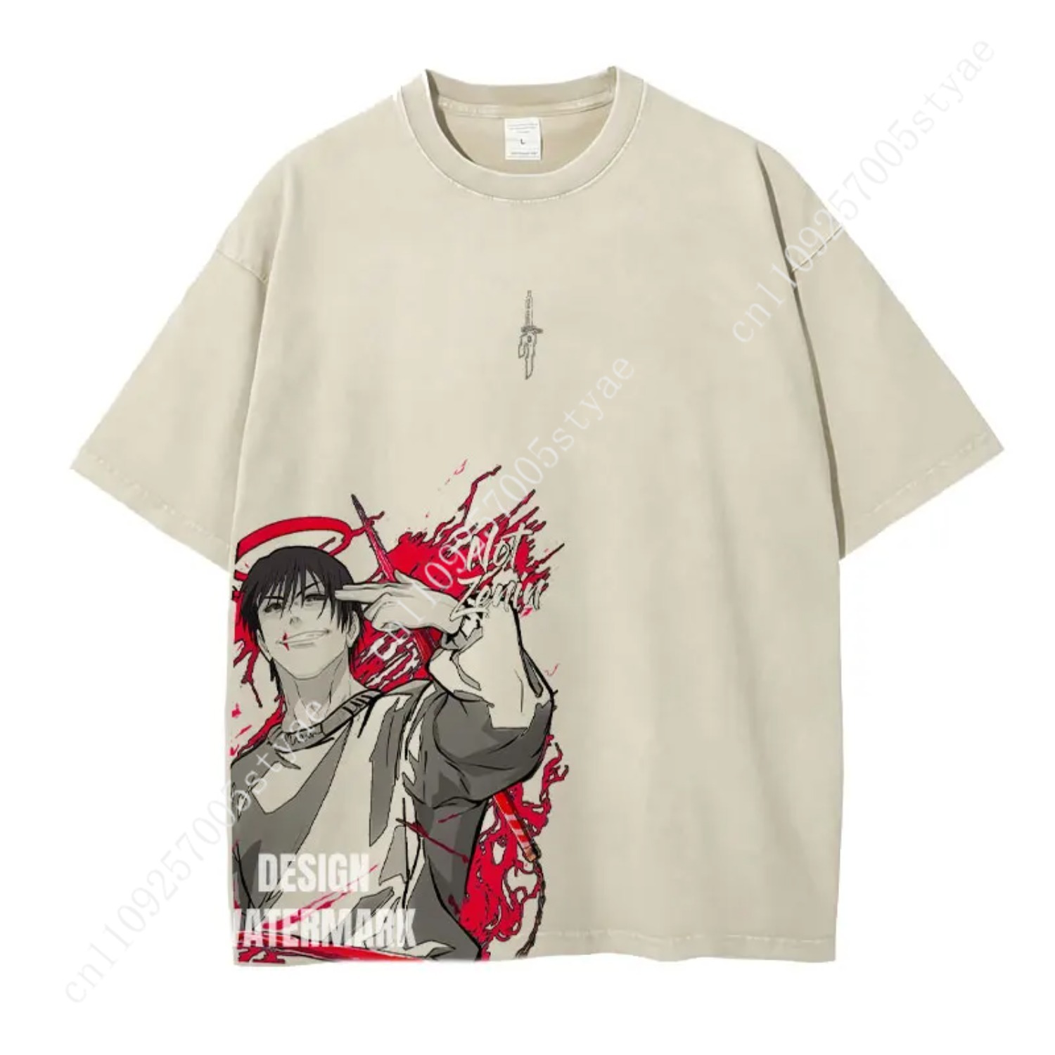 五条悟 グラフィックTシャツ アニメ服 メンズ レディース  - Summer Clothing For Women のレビューと価格