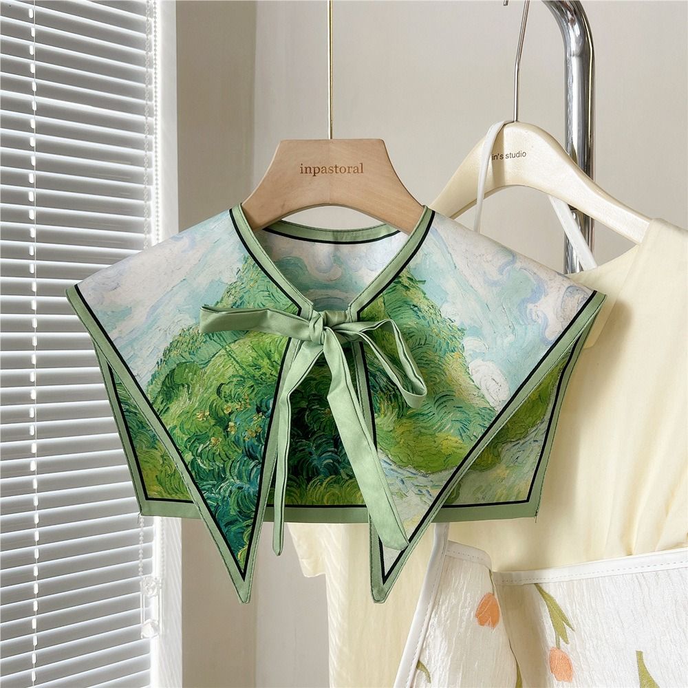 女性の花柄の偽の襟,取り外し可能なヴィンテージシャツ,ショル - Off Shoulder Blouse のレビューと価格