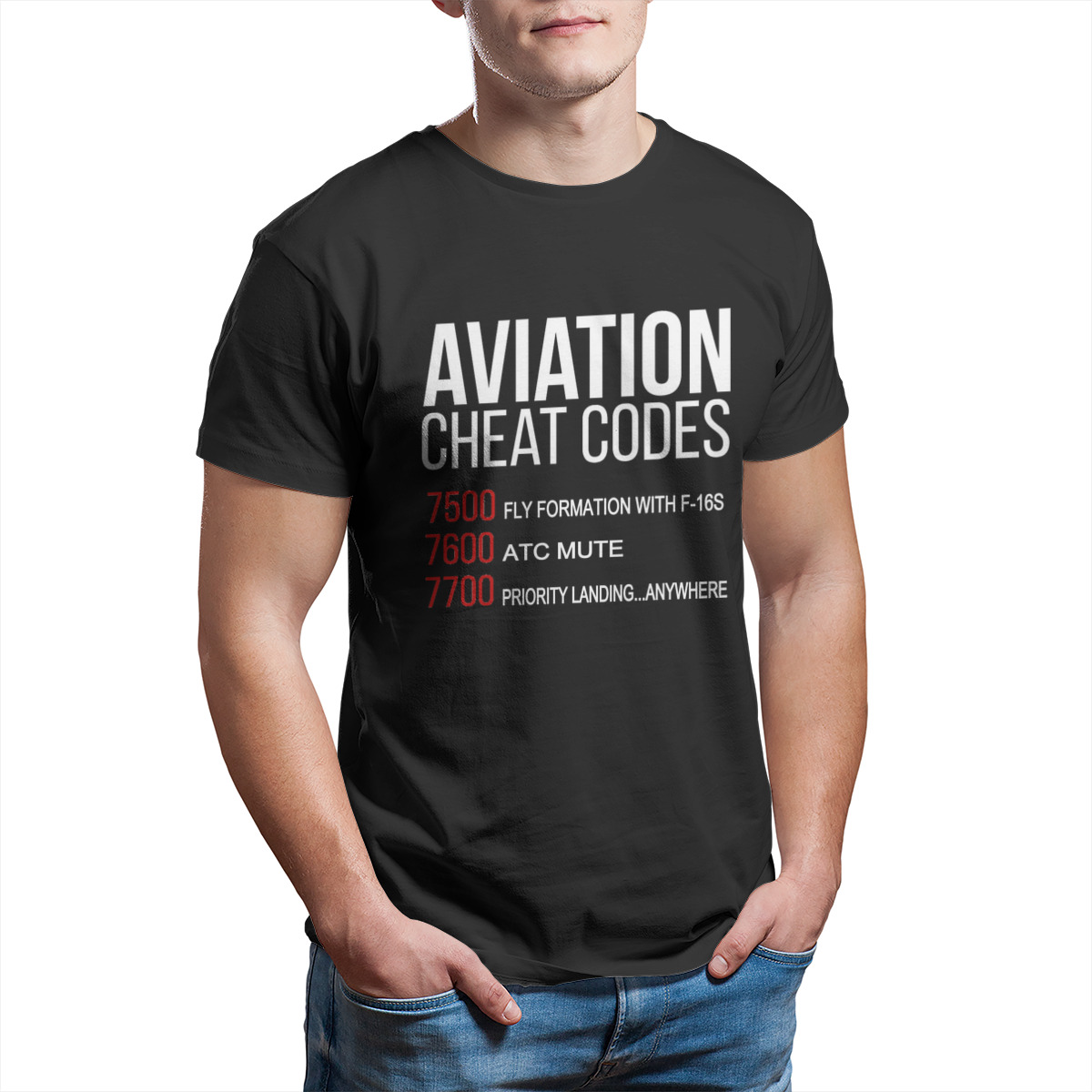 航空チートコード Tシャツ必需品プリントゲームカップルパンク - Summer Clothing Essentials Men のレビューと価格