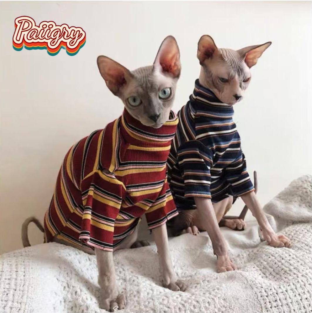 ハイコールドレトロスタイル猫ペットTシャツ、トレンディファッ - Summer Clothing Must Haves のレビューと価格