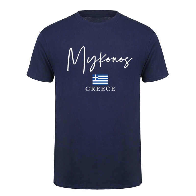 ミコノスギリシャギリシャ旅行休暇アイラブギリシャ Tシャツ半 - Summer Clothing For Greece のレビューと価格