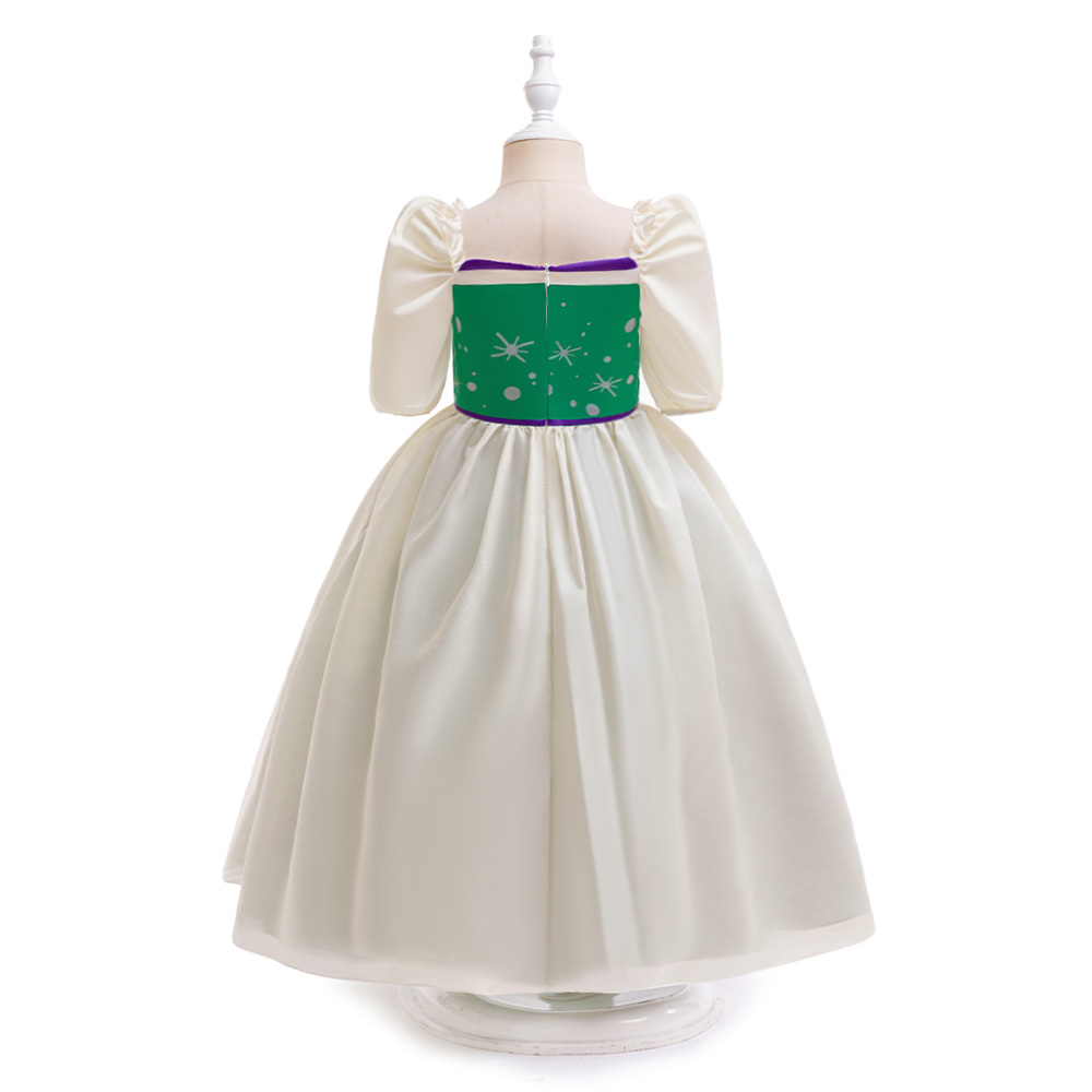 女の子のためのリトルマーメイドアリエルプリンセスコスチューム - Summer Clothing For Kids Girls のレビューと価格