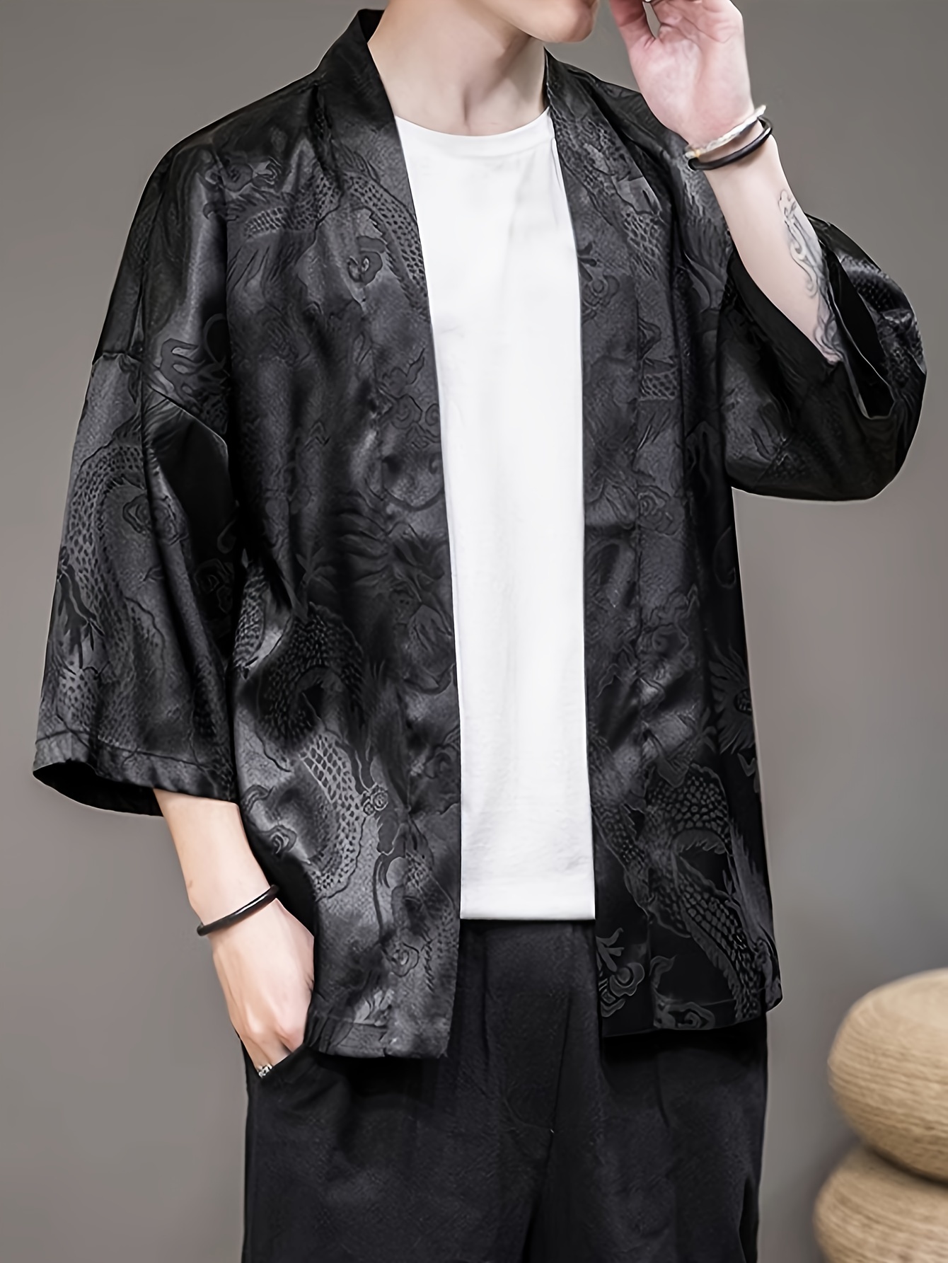 2026年夏メンズ着物3Dプリントデザイン通気性軽量カジュア - Summer Clothing Design のレビューと価格