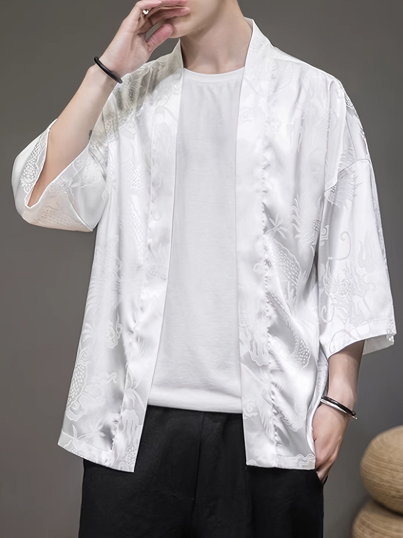2026年夏メンズ着物3Dプリントデザイン通気性軽量カジュア - Summer Clothing Design のレビューと価格