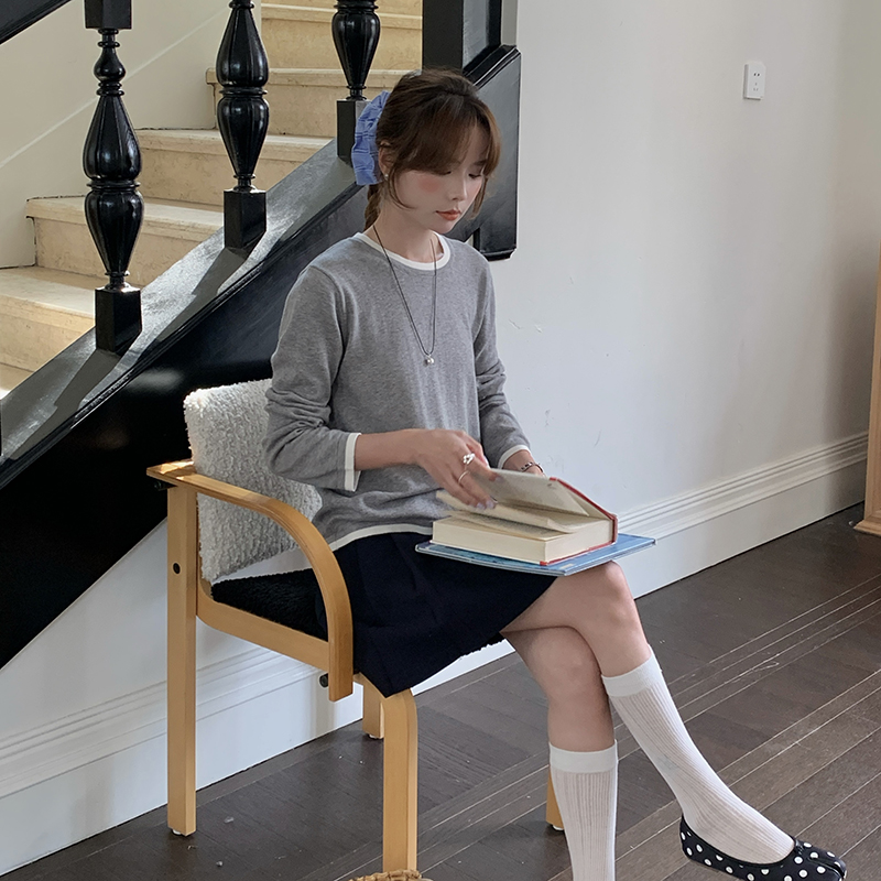 100%コットン製 レディース Oネック カラーブロック 長 - Summer Clothing のレビューと価格