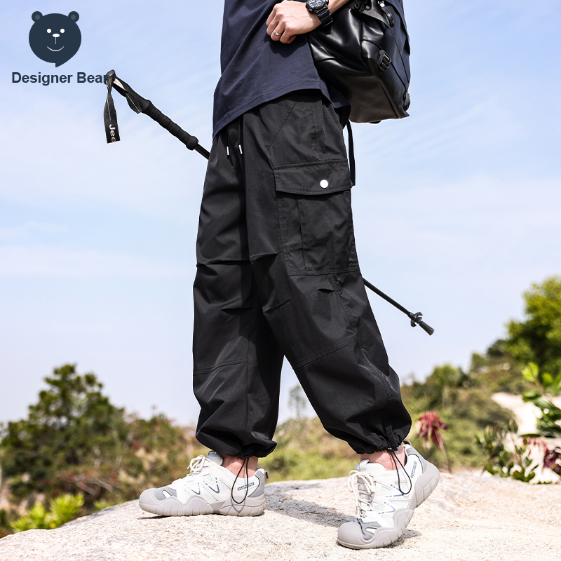 ブランド服春夏メンズだぶだぶのカーゴパンツアウトドアパンツワ - Summer Clothing Design のレビューと価格