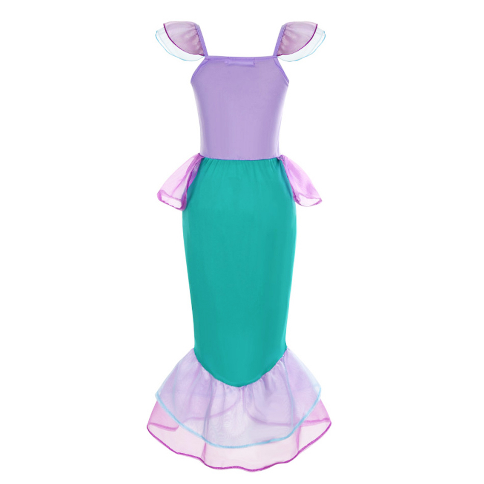 女の子のための人魚のハロウィーンの衣装、子供のドレス、プリン - Summer Clothing For Kids Girls のレビューと価格