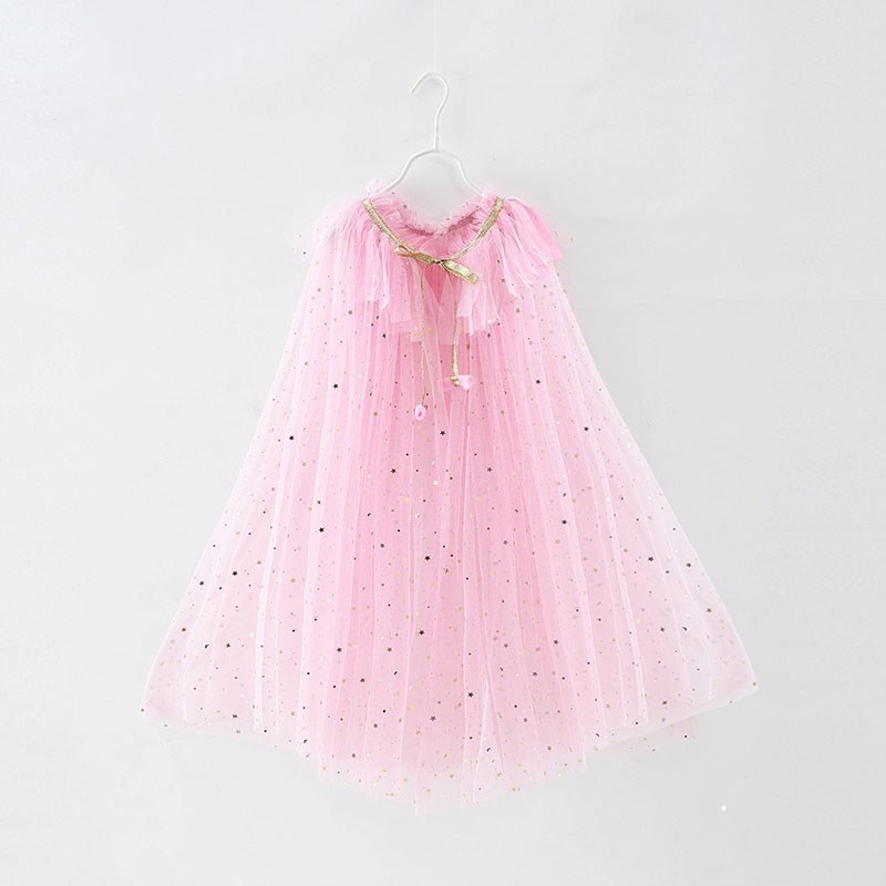 女の子プリンセスケープ子供衣装マント子供オーロララプンツェル - Summer Clothing For Kids Girls のレビューと価格