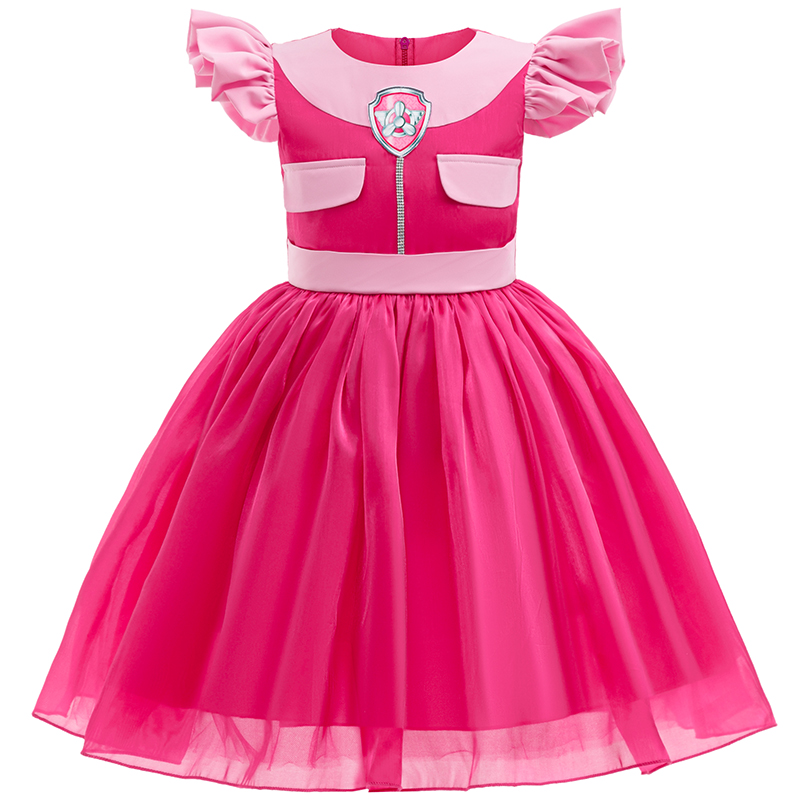 キッズパウ犬コスチュームピンクプリンセスドレス女の子ハロウィ - Summer Clothing For Kids Girls のレビューと価格