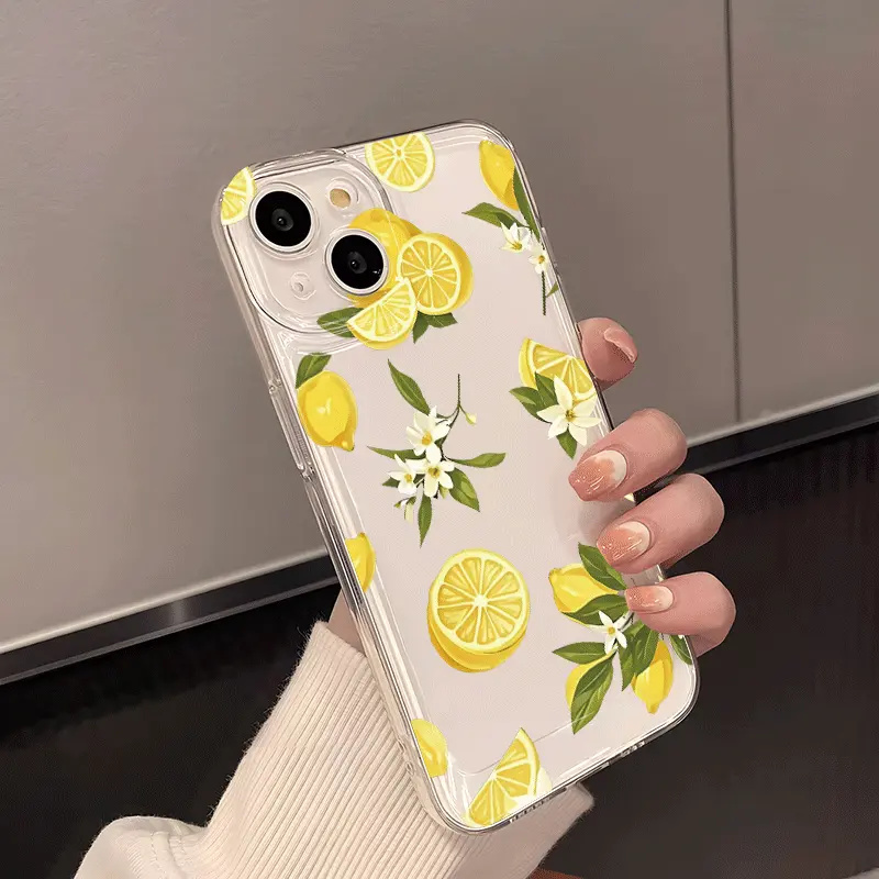 サマーフルーツレモンフラワークリアスマホケース Samsun - Summer Closet のレビューと価格