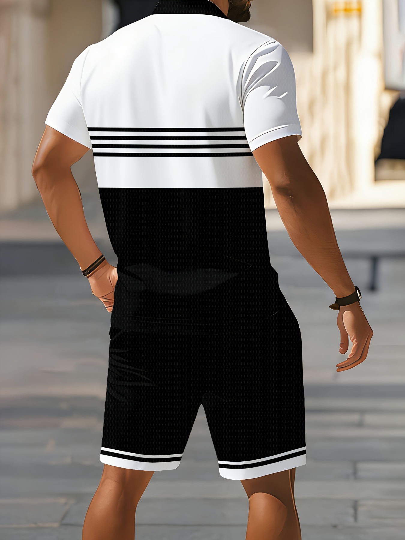 2026年夏メンズポロシャツセット - 3Dプリントデザイン - Summer Clothing Design のレビューと価格