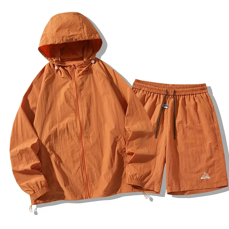 アイスシルク屋外日焼け止め服セット帽子薄くて通気性のある速乾 - Summer Clothing For Women のレビューと価格