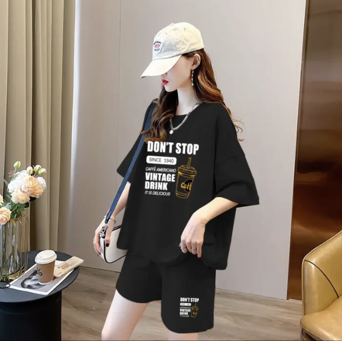 ファッションレディースサマーショートパンツセット、スポーツウ - Summer Clothing のレビューと価格